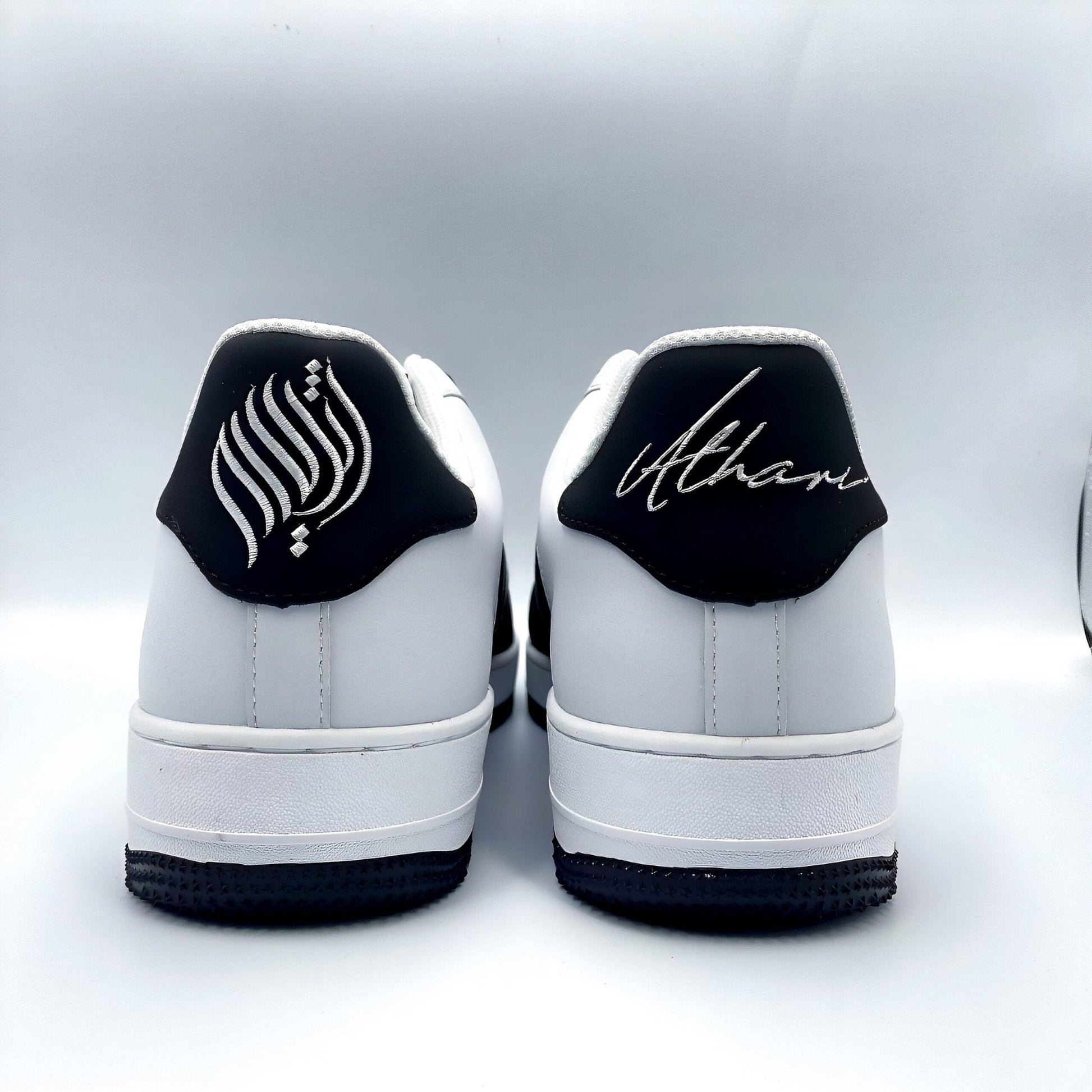 Athari Suede Classics | B&W - AthariWear