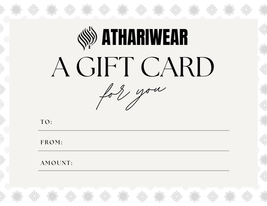 Athari Wear Gift Card - Athari Wear