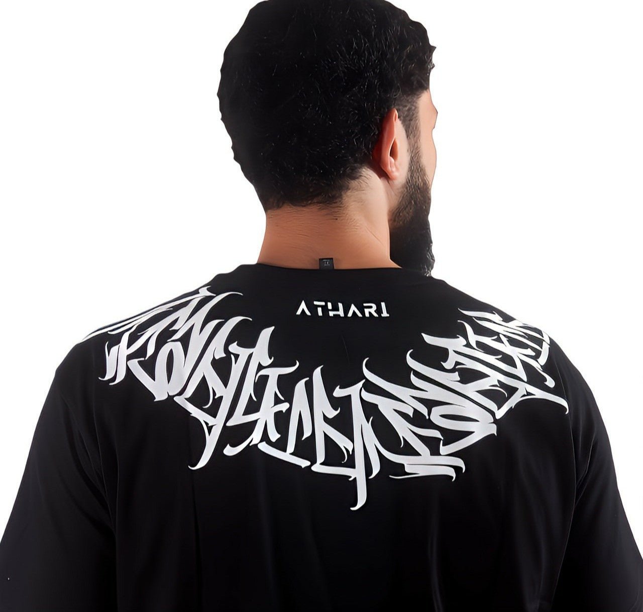 Calligrafitti Long - line T-Shirt - AthariWear