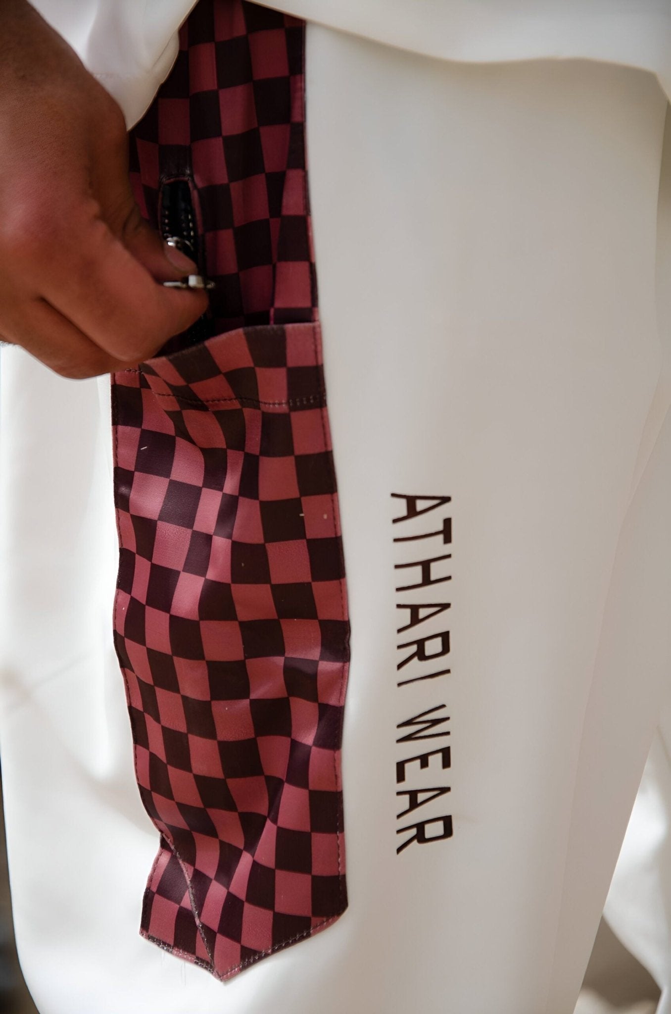 Damier Hoodie T-shirt & Pants Set - AthariWear