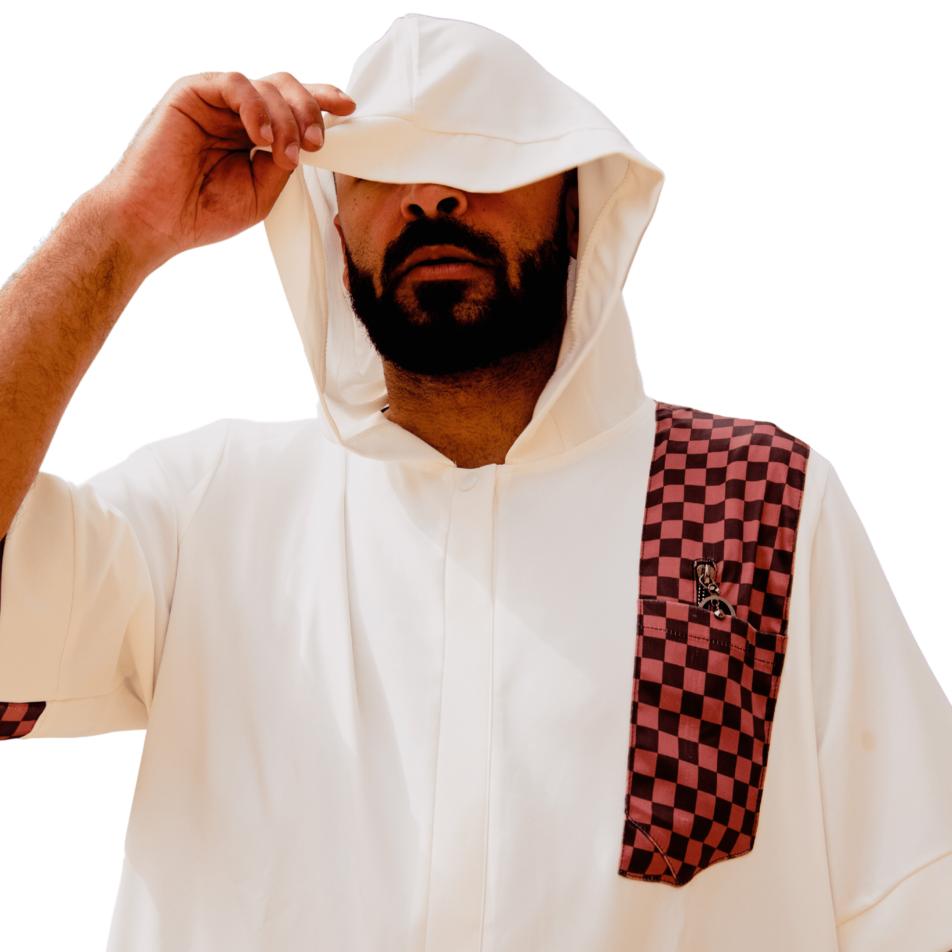 Damier Hoodie T-shirt & Pants Set - AthariWear