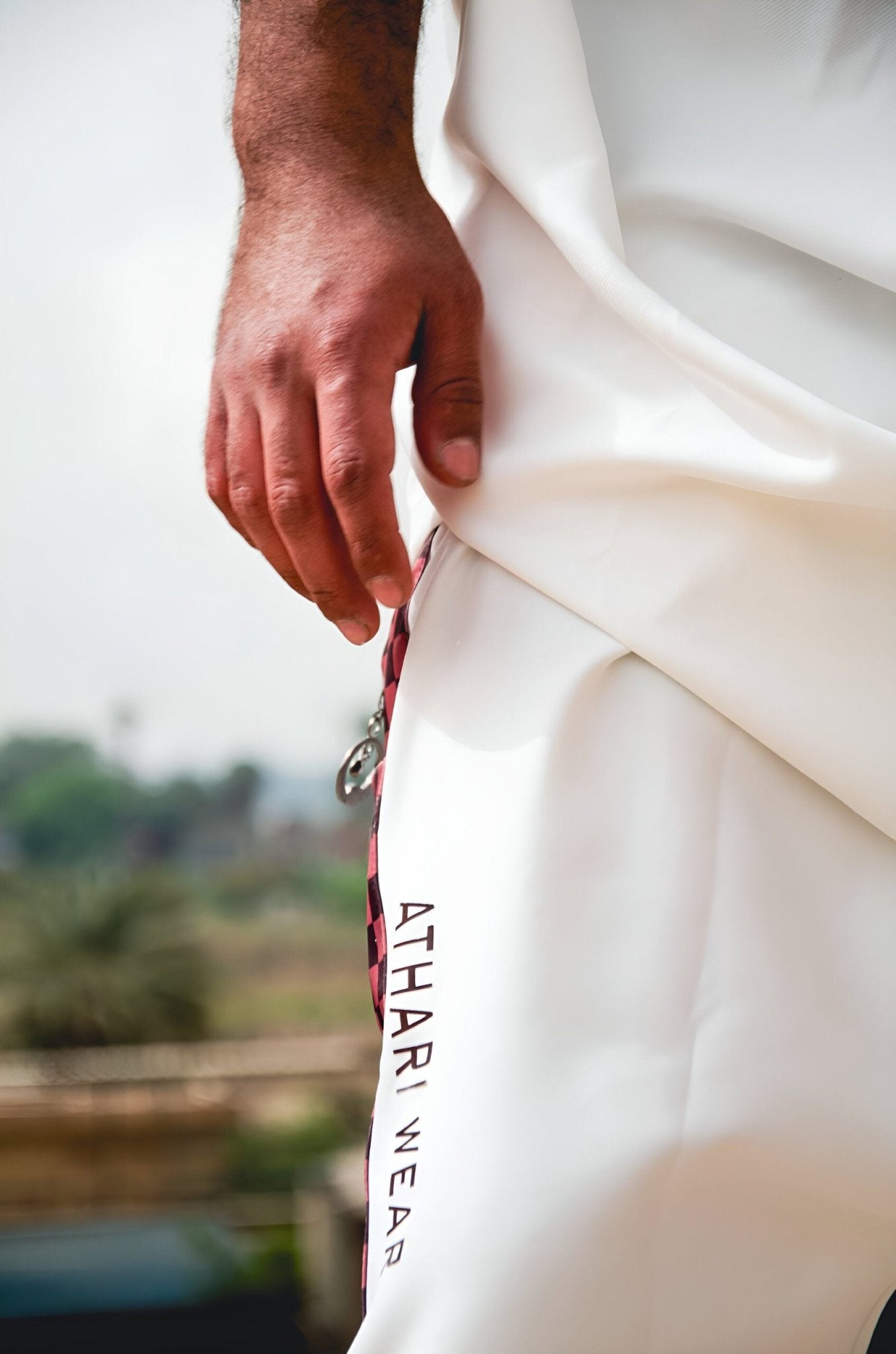 Damier Hoodie T-shirt & Pants Set - AthariWear