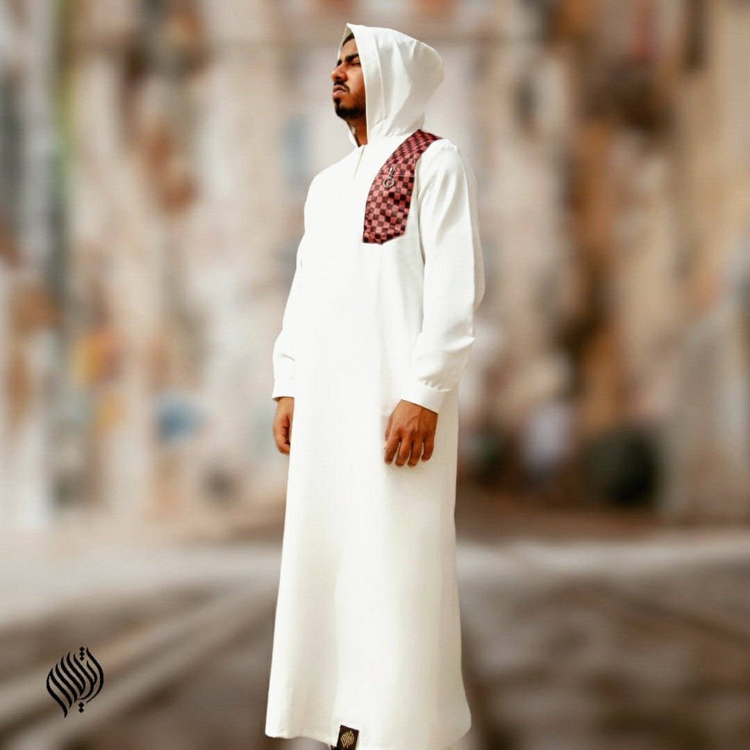 Damier Hoodie Thobe - AthariWear