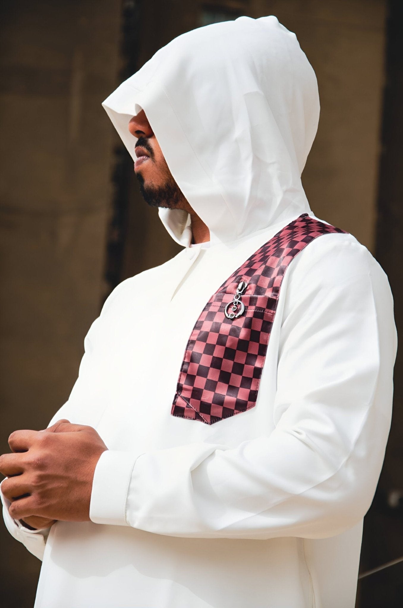 Damier Hoodie Thobe - AthariWear