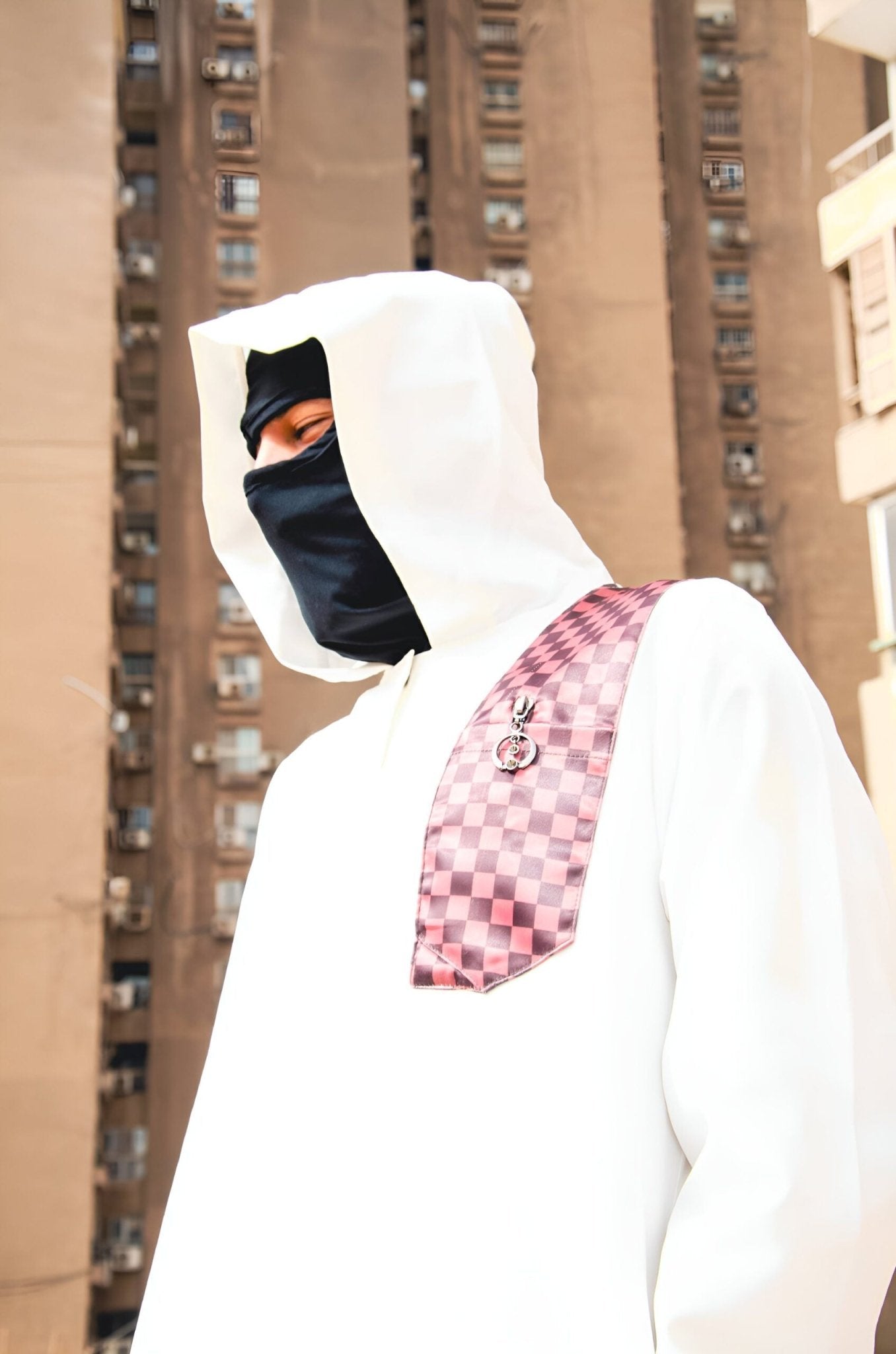 Damier Hoodie Thobe - AthariWear