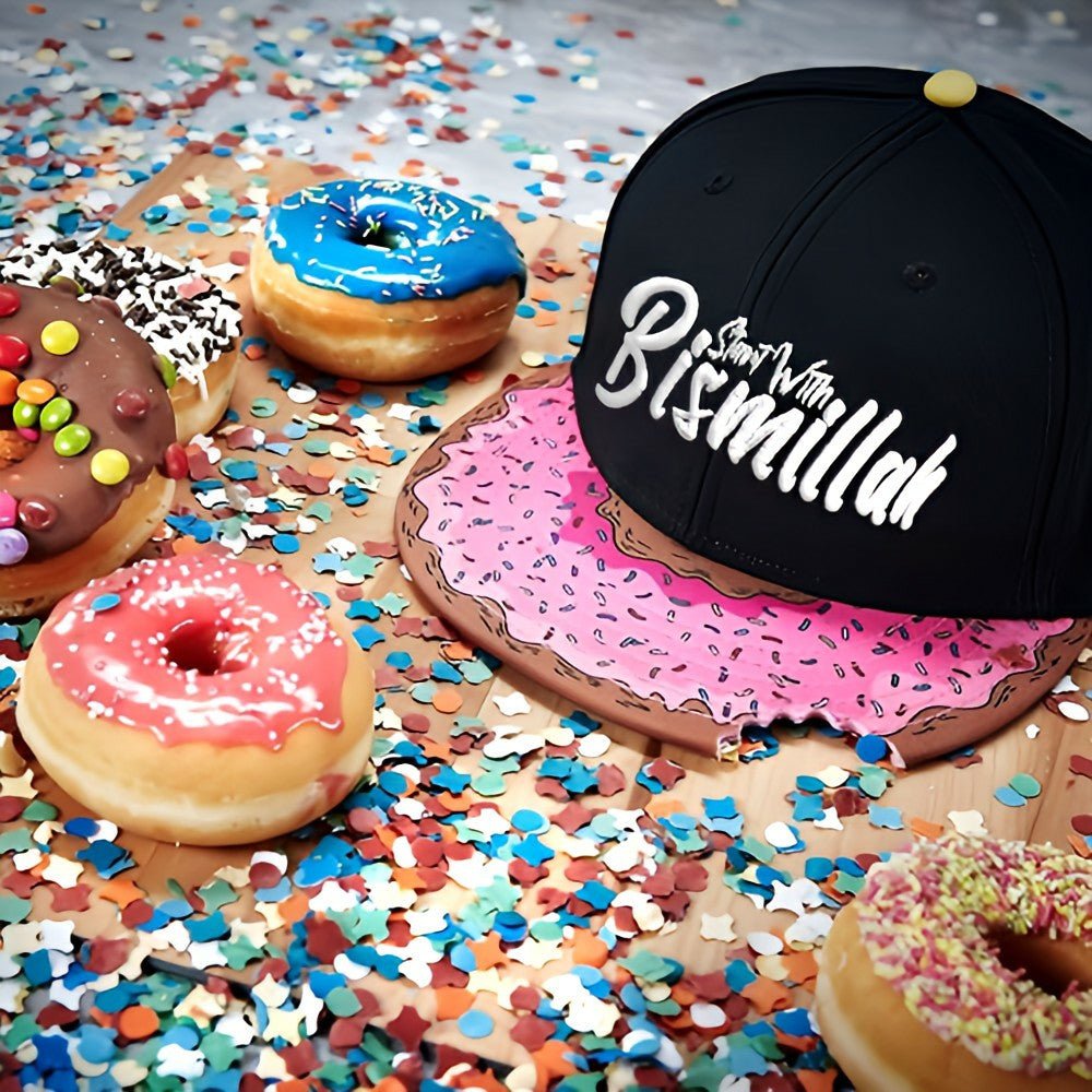 Donut Bite Rim Da'wah Hat - AthariWear