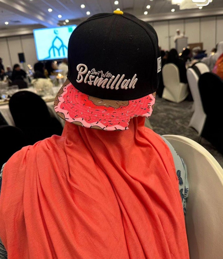 Donut Bite Rim Da'wah Hat - AthariWear