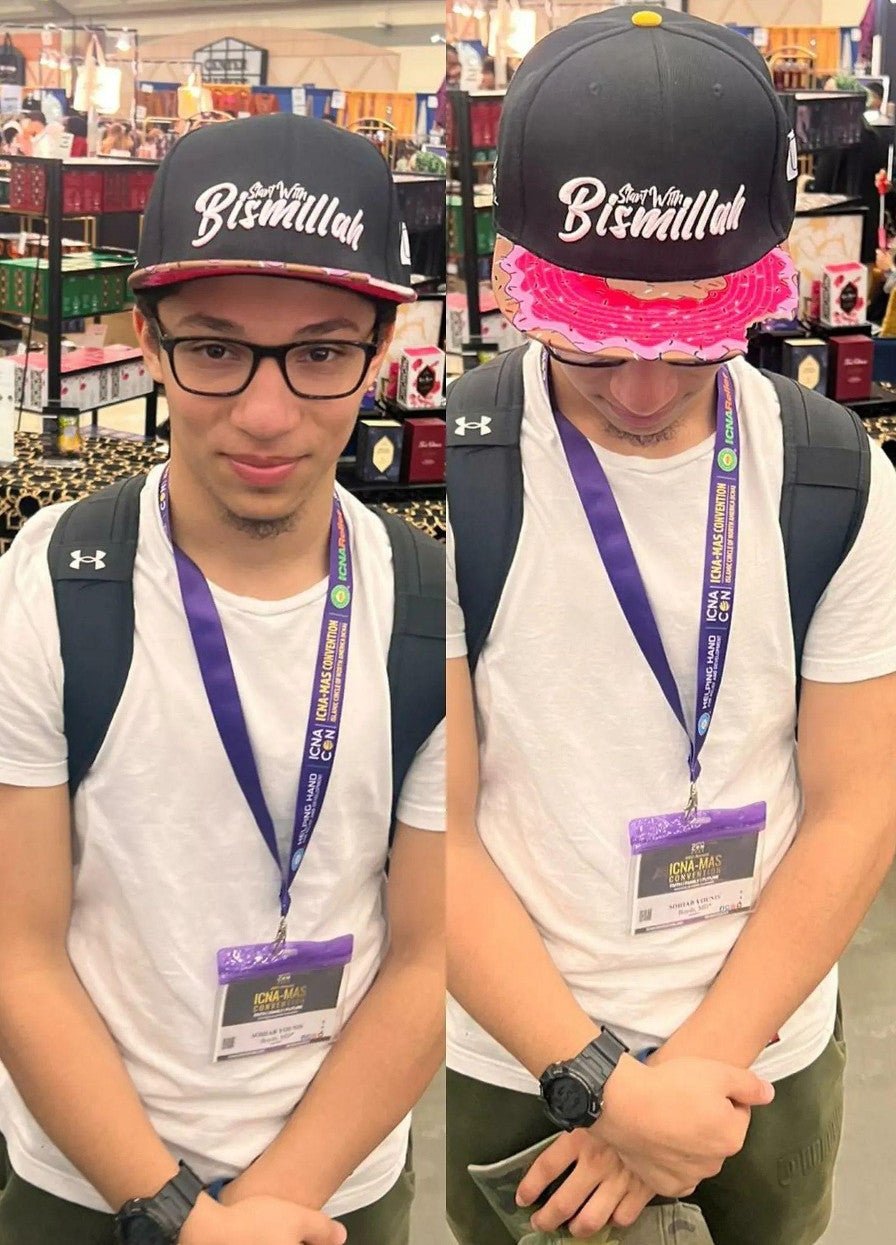 Donut Bite Rim Da'wah Hat - AthariWear