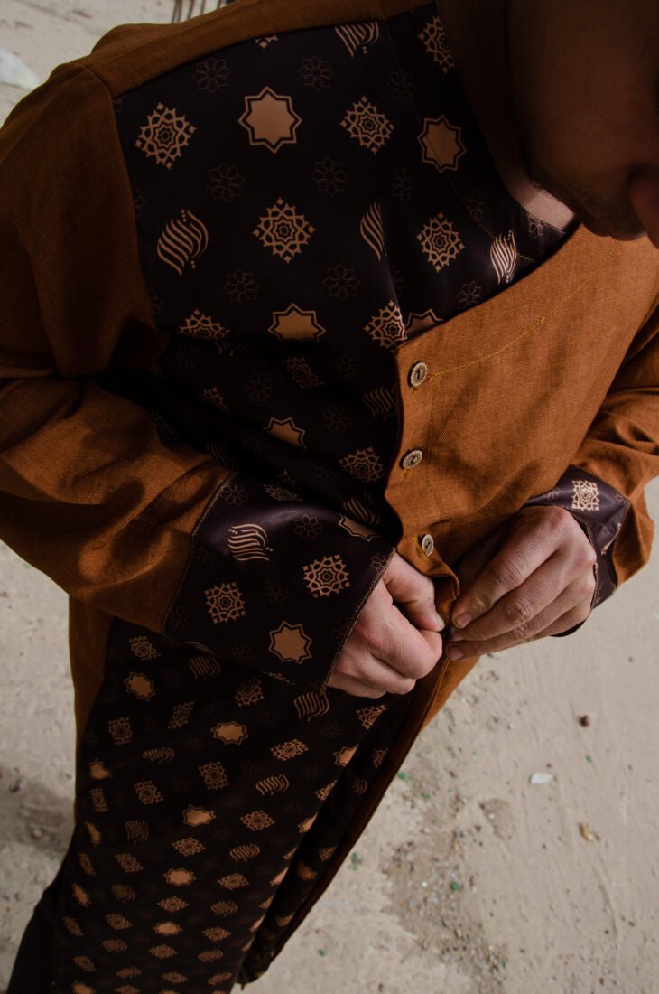 Linen Thobe Set | Collectors Edition - AthariWear