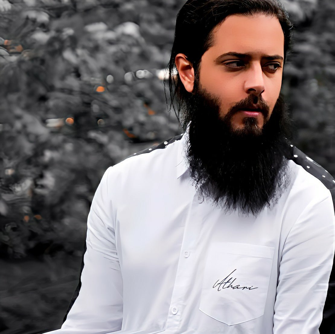 Paisley Bandana Long - line Shirt - AthariWear