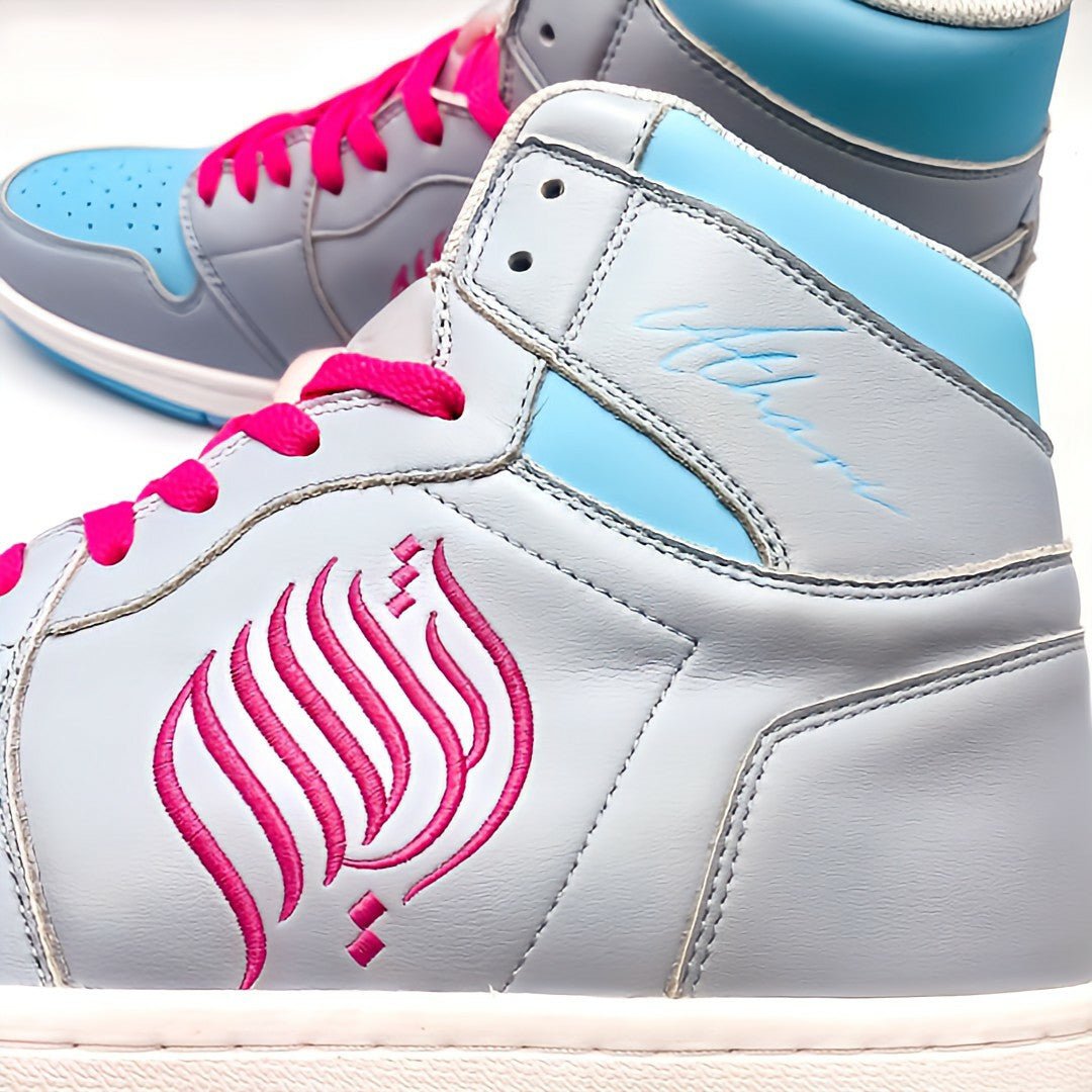 Sorbet Sky 1's | Unisex | High Top - AthariWear