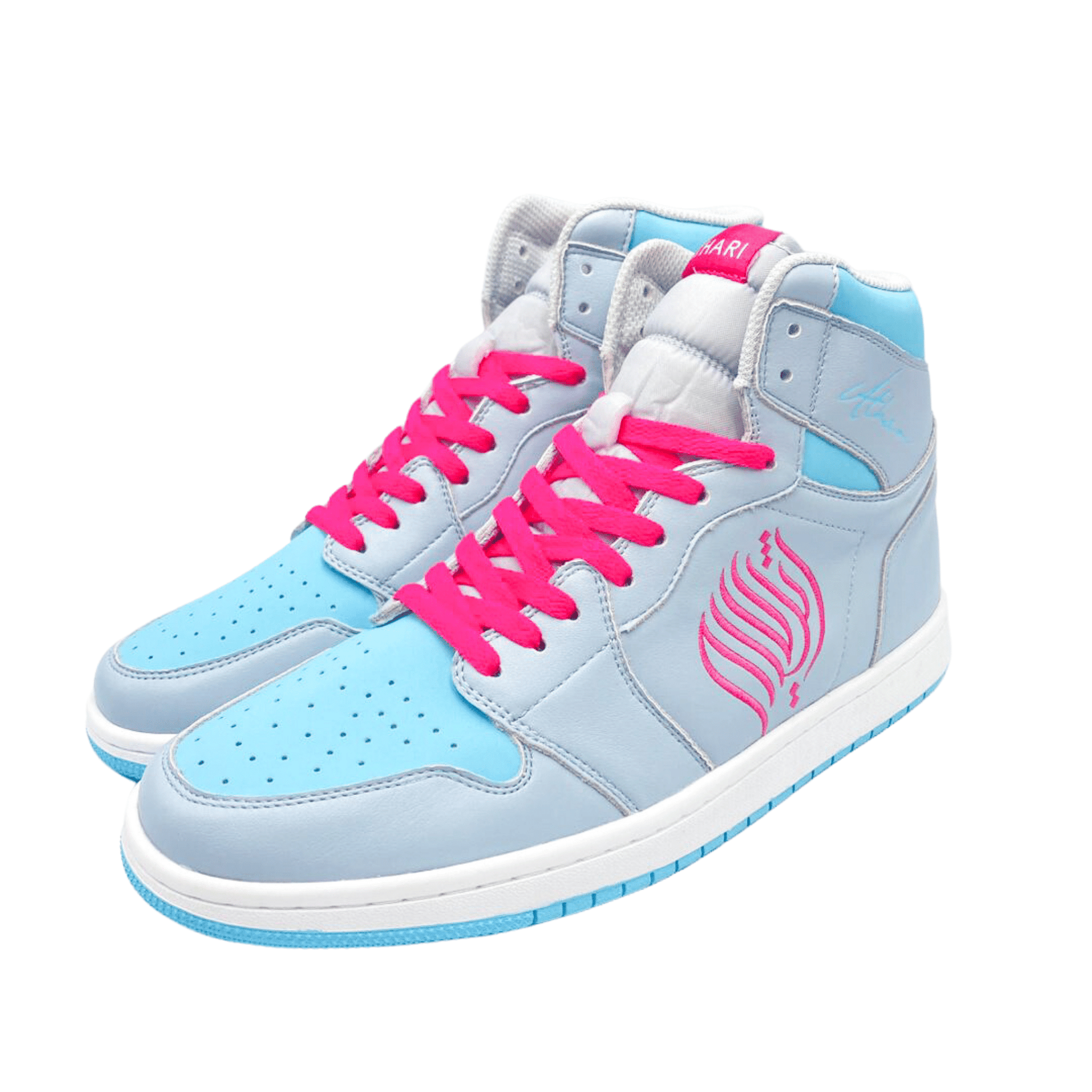 Sorbet Sky 1's | Unisex | High Top - AthariWear
