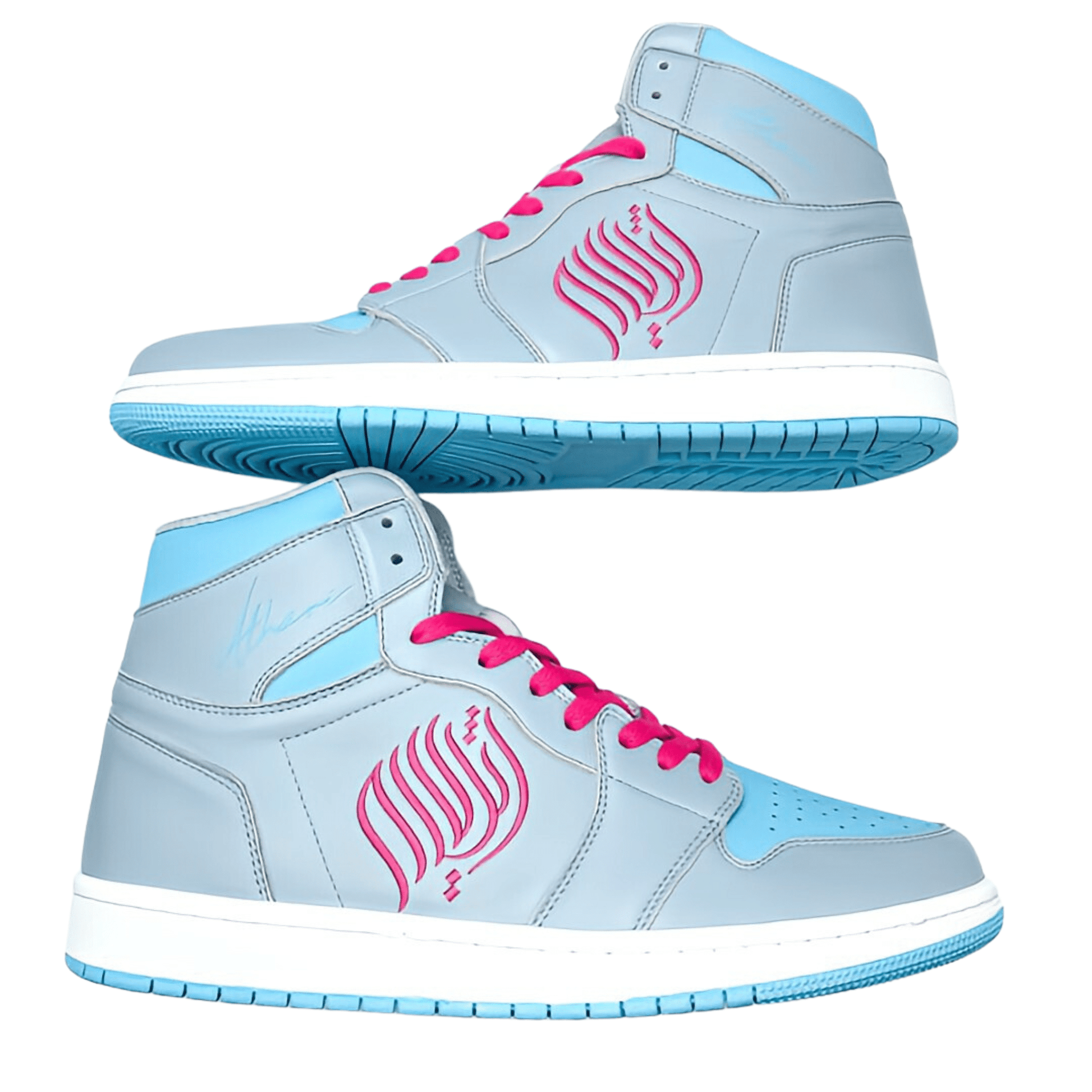 Sorbet Sky 1's | Unisex | High Top - AthariWear