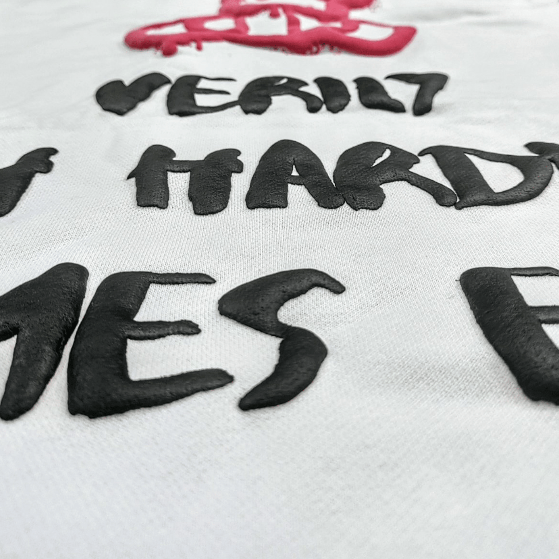 Teddy Bear Puff Print Hoodie - AthariWear