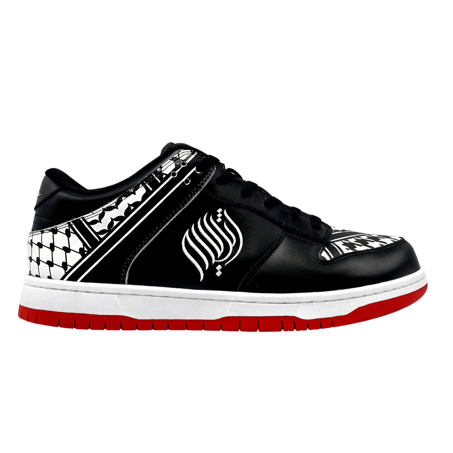 Victory Force 1 | Keffiyeh Sneakers Low Top - AthariWear