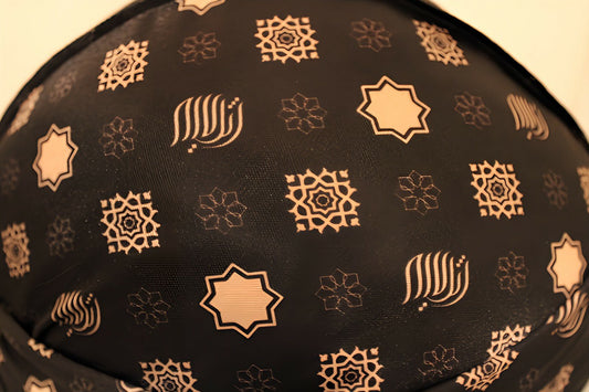 Athari Designer Durag | Black & Gold - AthariWear