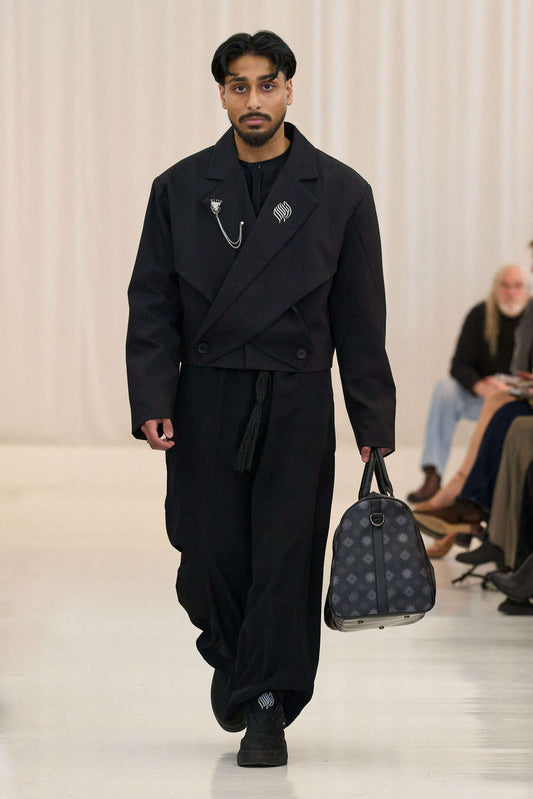 Athari Discipline Cropped Blazer - Athari Wear