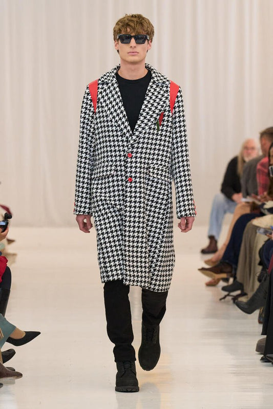 Athari Keffiyeh Command Coat (100% Wool) - Athari Wear