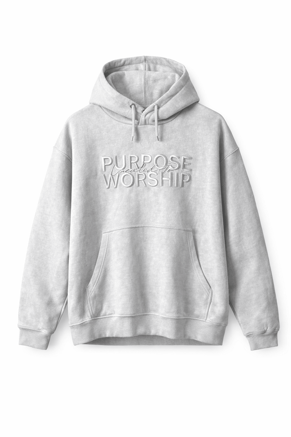 Athari Purpose Hoodie – Ash Grey - Athari Wear