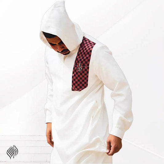 Damier Hoodie Thobe - AthariWear