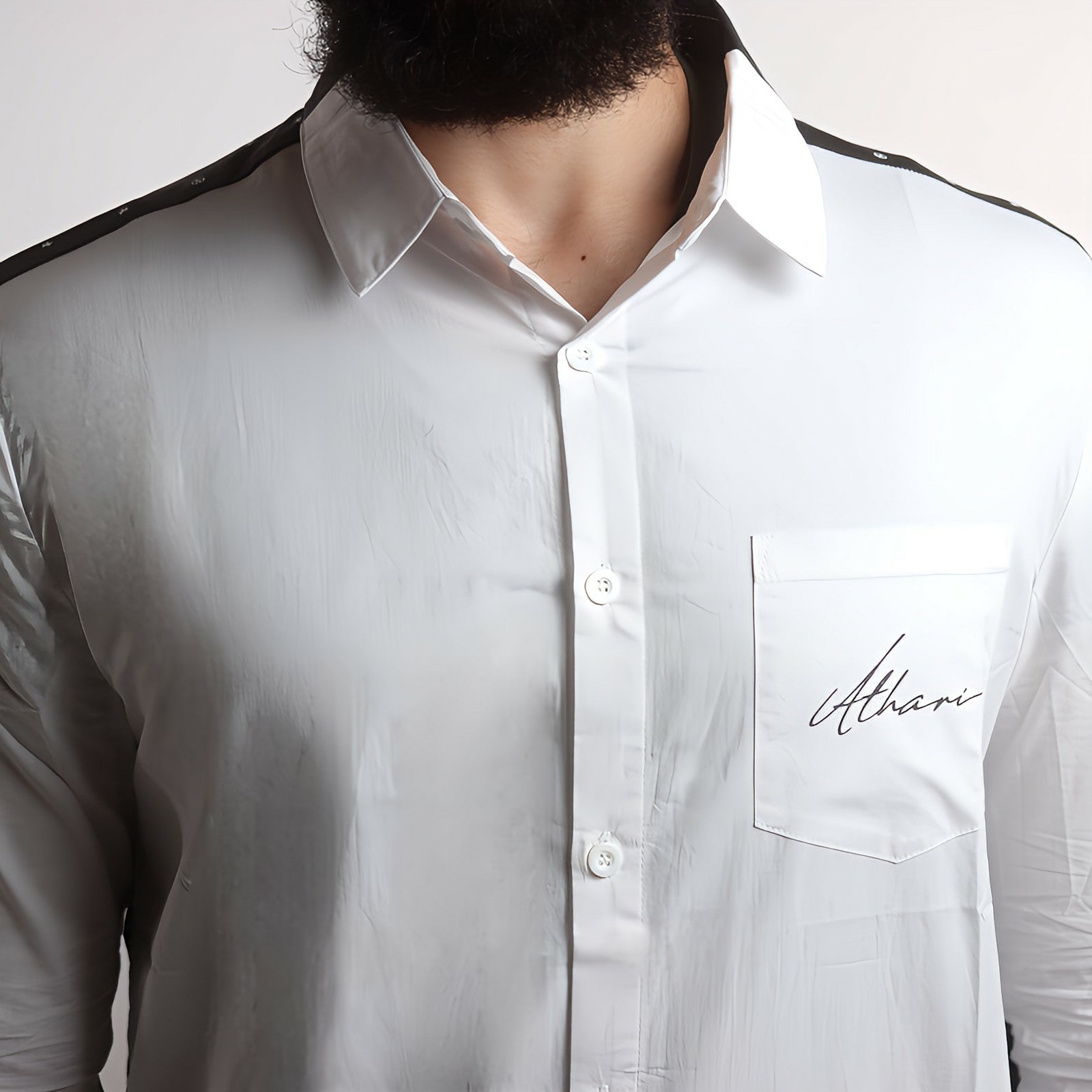 Paisley Bandana Long - line Shirt - AthariWear