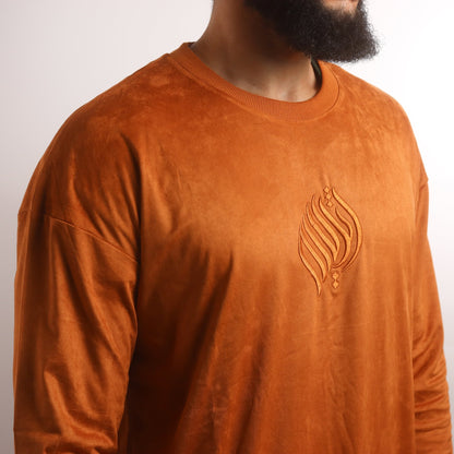 Royal Suede Sweatshirt | Havan - AthariWear