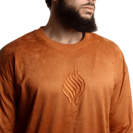 Royal Suede Sweatshirt | Havan - AthariWear