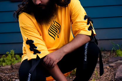 Urban Streetwear Strap T-shirt | Long - line - AthariWear